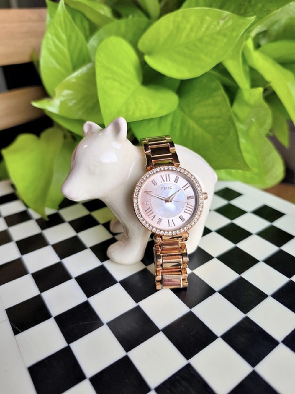 Relic Mother of Pearl Watch